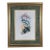 Antique John Gould 1850s Hand Colored Hummingbird Lithograph Campylopterus Delattrei Custom Framed For Sale