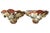 Terra Cotta Vintage Pair of Shell-Encrusted Wall Sconces For Sale - Image 8 of 13