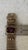 Gold-Tone Woven Mesh Bracelet With Rectangular Glass Setting Deep Purple For Sale In New York - Image 6 of 7