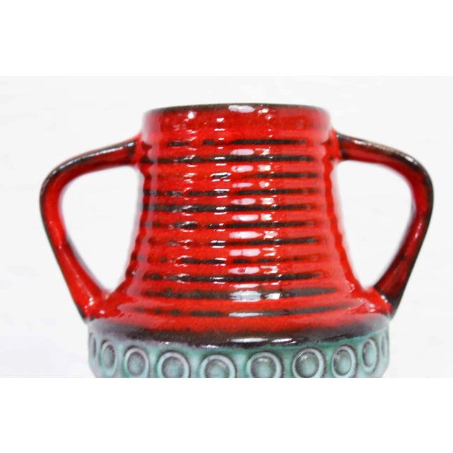 German Vase from Bay Keramik, 1960s For Sale - Image 4 of 11