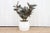 A small vintage robust terra-cotta planter hand-made using a hand and foot pottery wheel to shape it. It has wide top...