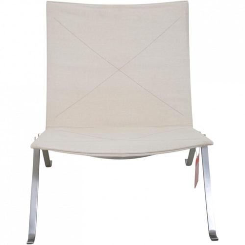 PK22 Chair in Canvas Fabric by Poul Kjærholm, 2000s For Sale - Image 17 of 17
