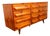 Mid Century Modern Dresser Credenza Franklin Shockey Solid Pine 12 Drawer For Sale