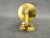 Bauhaus Brass Wall Lamp with Adjustable Glass Shade, 1930s For Sale - Image 3 of 9