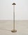 Mid-Century Patinated Brass Adjustable Pharmacy Floor Lamp For Sale - Image 9 of 16