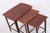 Mid-Century Danish Teak Nesting Tables, Set of 3 For Sale - Image 6 of 13