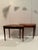 Mahogany & Satinwood Inlaid Demilune Console Tables -a Pair For Sale - Image 4 of 12