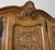 Vintage French Louis XVI Five Door Oak Carved Armoire For Sale - Image 6 of 14