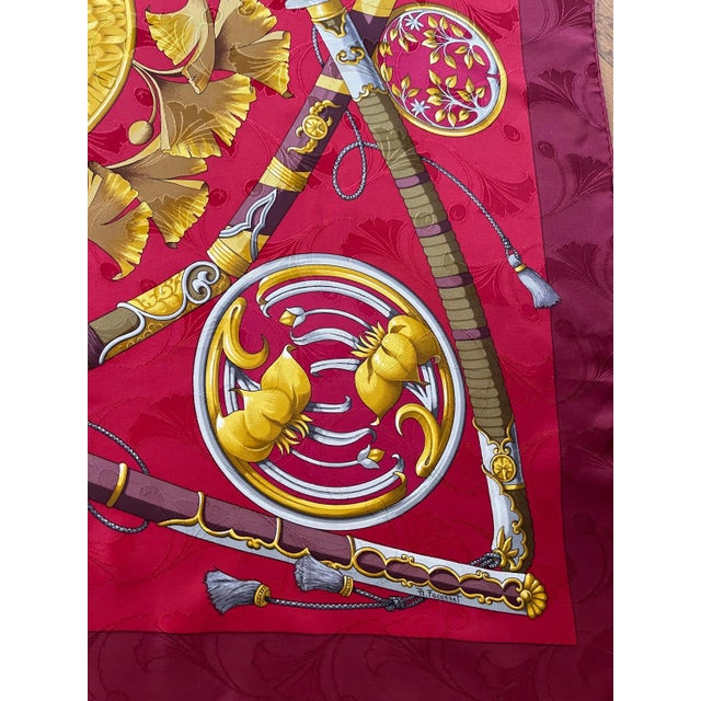 Hermès Scarf “Daïmyo” 1991 For Sale In New York - Image 6 of 10