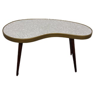 German Kidney Side Table, 1960s For Sale
