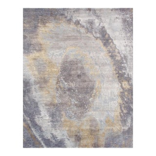 Pasargad Home Cosmo Multi Silk & Wool Area Rug- 8'11" X 12' 1" For Sale