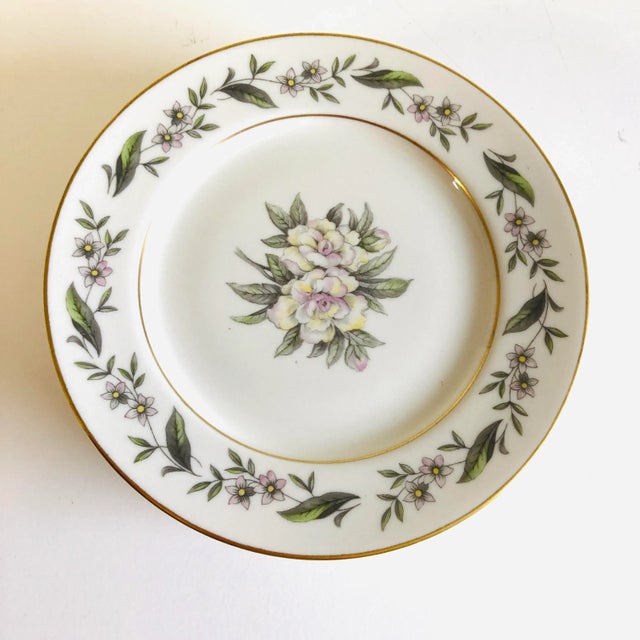 1980s Vintage Royal Jackson Fine China, Vogue Ceramic Industries Soup/Dinner Bowls- Set of 4 For Sale - Image 5 of 7