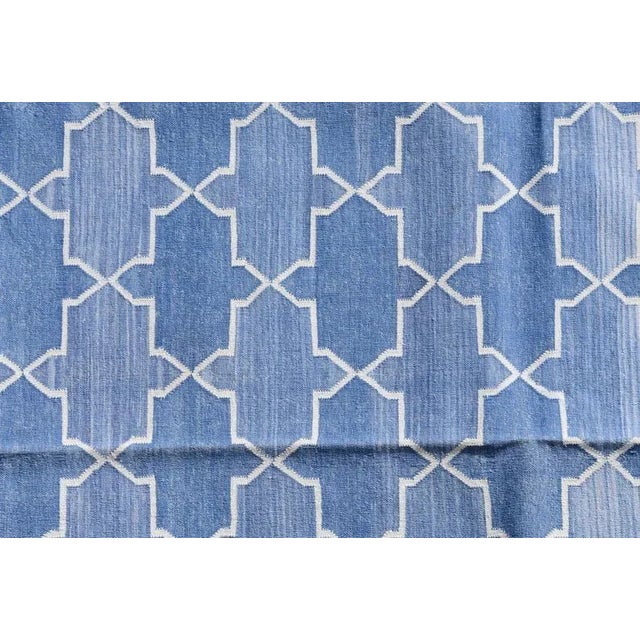 Boho Chic Ronja Rug, 5x8, Blue For Sale - Image 3 of 5