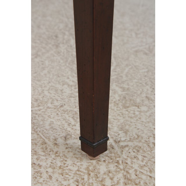 Grange Cherry 3 Drawer Country French Writing Desk For Sale - Image 10 of 16