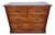 Edwardian Walnut 2 Over 3 Chest of Drawers with Drop Handles, 1910s For Sale