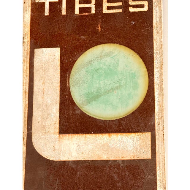 Reclaimed Lee Tires Marty Supreme Movie Prop Sign For Sale In New York - Image 6 of 12