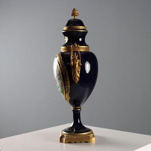 Ceramic Sèvres Porcelain Vase For Sale - Image 7 of 13