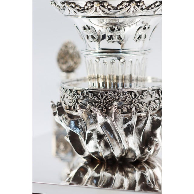 La Montgolfiere Table Centre Caviar Display by Richard Lauret For Sale - Image 15 of 17