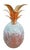 2010s Mario Luca Giusti Ananas Melissa Pineapple Gold Plated Leaves Synthetic Crystal Acrylic Retired For Sale - Image 5 of 10