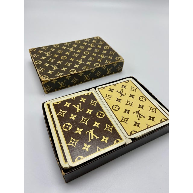 Set of Louis Vuitton Playing Cards Chairish