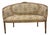 Antique Louis XVI Style Settee , Gilded Wood Frame. For Sale