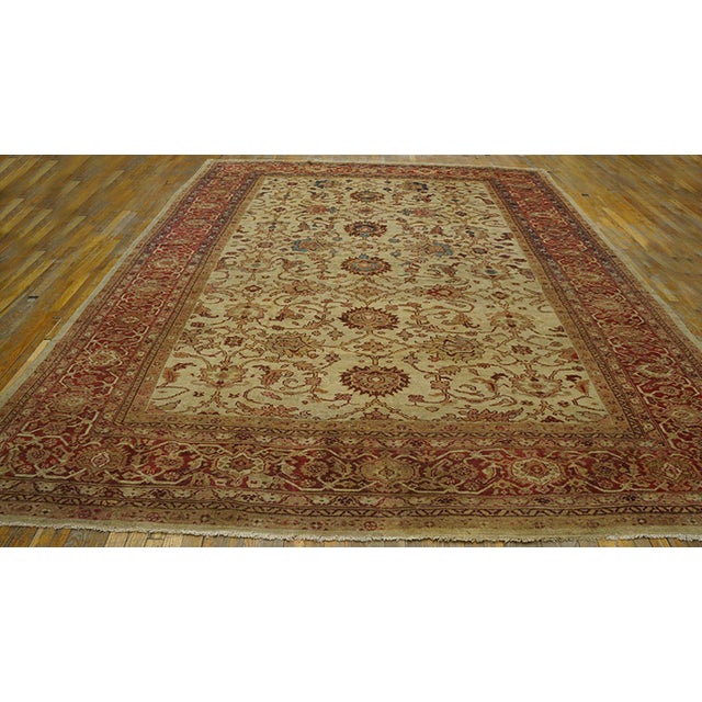19th Century Persian Ziegler Sultanabad Carpet ( 10' x 13'3" - 305 X 404 )