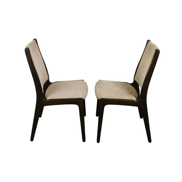 1970s Set 4 Danish Mid Century Modern Dining Chairs For Sale In New York - Image 6 of 11