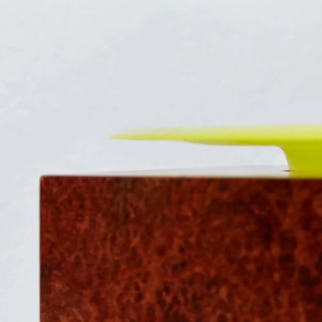 H Vase from 27 Woods for a Chinese Artificial Flowers by Ettore Sottsass, 1995 For Sale - Image 8 of 14