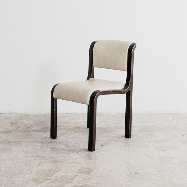 Dining Chairs in the style of Carlo Bartoli for Tisettanta Mito, 1970s, Set of 6 For Sale - Image 3 of 18