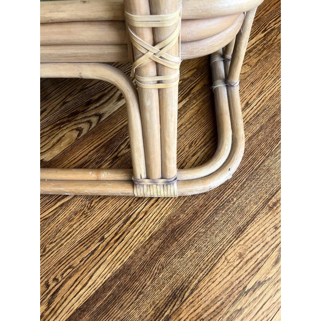 Brown Mid 20th Century Mid 20th Century Brown Jordan Rattan Lounge Chair For Sale - Image 8 of 9