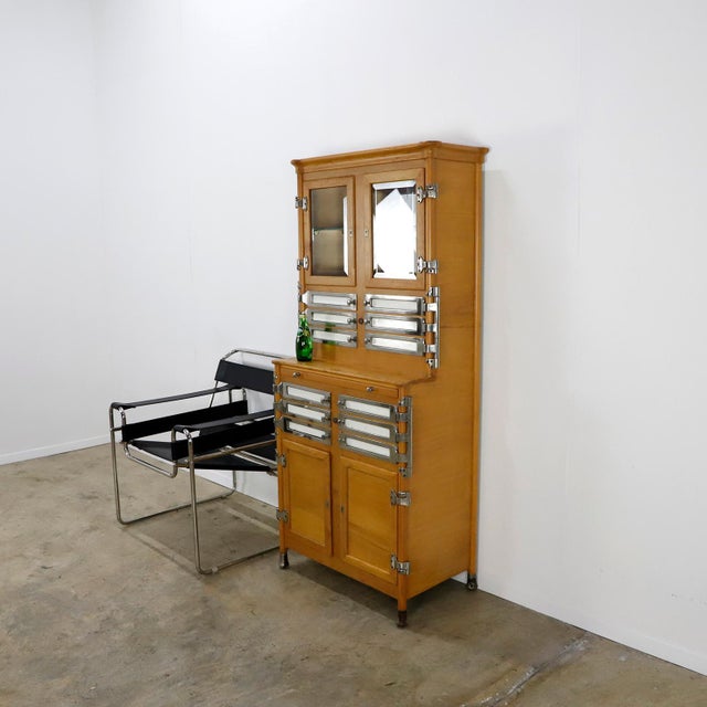 Mid-Century Modern 1910s Dental Cabinet by Arnold Biber, Pforzheim For Sale - Image 3 of 18