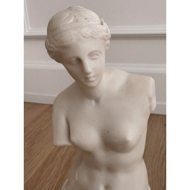 Vintage Venus De Milo Statue on Brecciated Marble Base - 12.5" For Sale In Chicago - Image 6 of 8