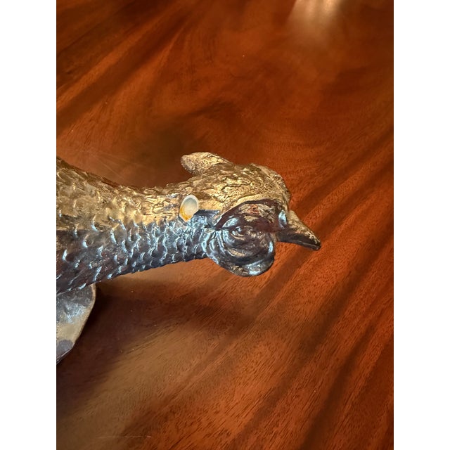 Silver Pheasant Pair For Sale - Image 8 of 14