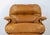 Brown Vintage Leather Armchair by E. Cobianchi for INSA, Italy, 1970s For Sale - Image 8 of 10