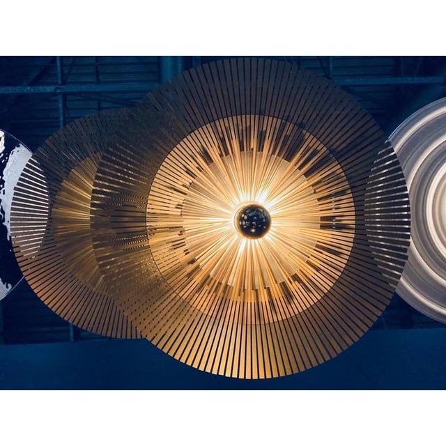 Lafayette Aluminium Pendant Light by Radar For Sale - Image 4 of 8