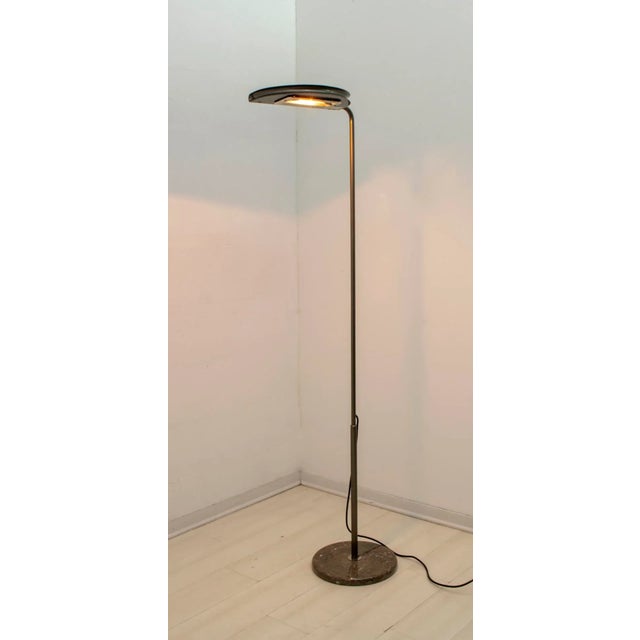 Mid-Century Modern Mid-Century Model Mezzaluna Floor Lamp by Bruno Gecchelin for Skipper and Pollux, 1974 For Sale - Image 3 of 14