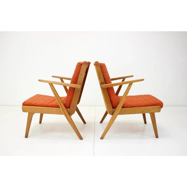 Set of Armchairs, Czechoslovakia, 1980s For Sale - Image 6 of 14