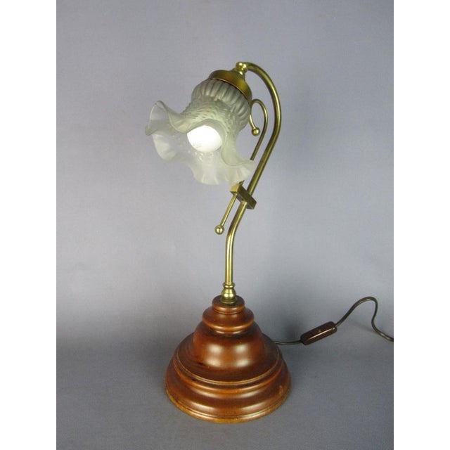 Abat Jour Liberty Table Lamp by F.lli Capanni, 1950s For Sale - Image 9 of 9