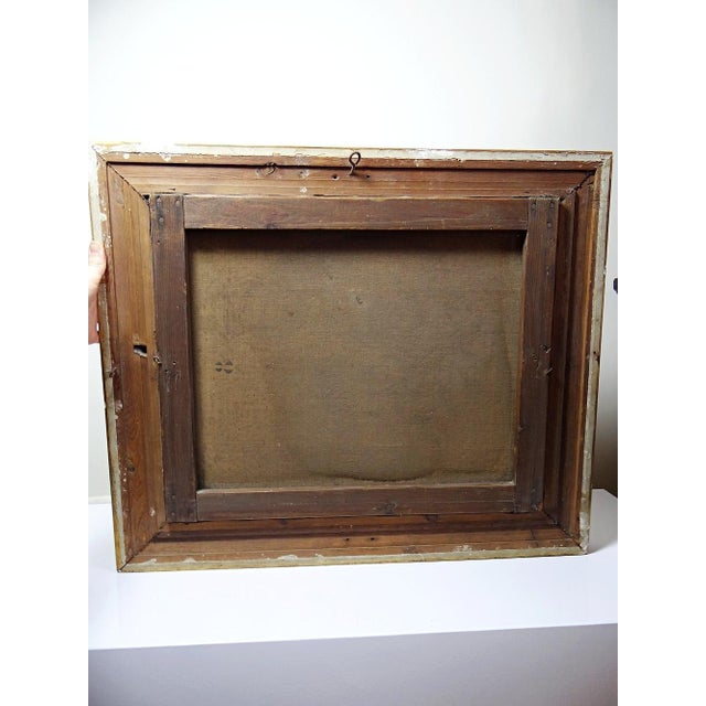 L. Porte, Still Life with Chrysanthemums, 1888, Oil on Canvas, Framed For Sale - Image 14 of 15