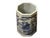 4" Small Octagonal Blue White Scenery Graphic Porcelain Art Vase For Sale - Image 14 of 16