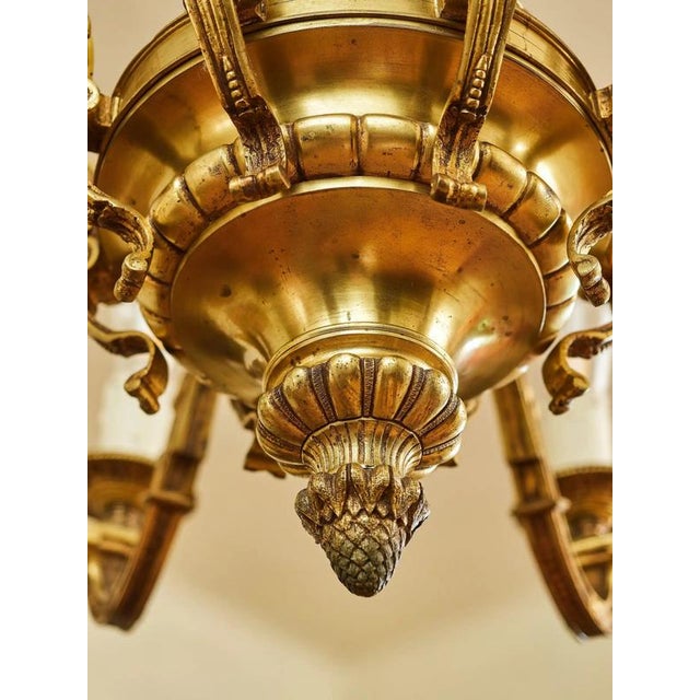 Antique French Mazarin Chandelier For Sale - Image 4 of 11
