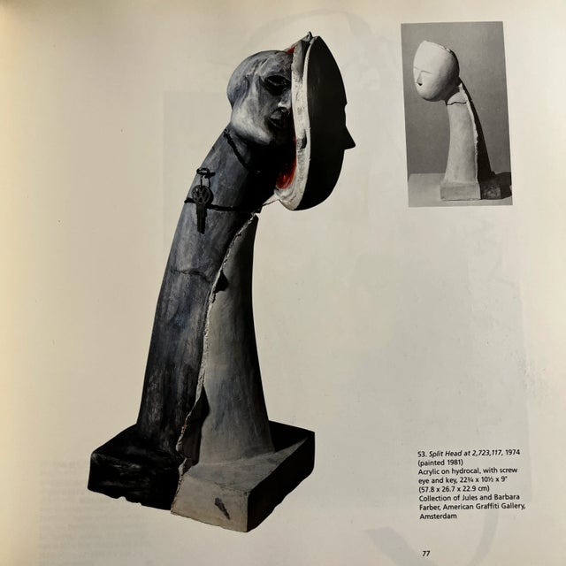 Paper 1984 Jonathan Borofsky Whitney Museum Art Book For Sale - Image 7 of 13