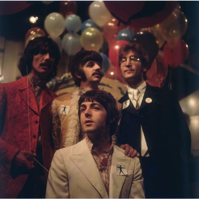 All You Need Is Love' the Beatles Contemporary Archival Color Photograph Print From the Original Negative by Getty - 20x20 For Sale