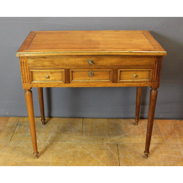 Men's Dressing Table in Cherry Wood For Sale - Image 11 of 13