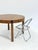 Vintage Burl Wood Round Dining Table by Grange, 1980s For Sale - Image 11 of 13