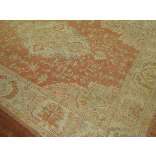 Antique Oushak Rug For Sale - Image 18 of 18