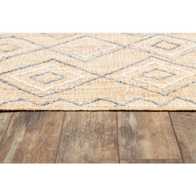 Modern Amaya Saanvi Natural 5' X 8' Area Rug For Sale - Image 3 of 7
