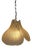 Pendant Lamp with Glass Leaves from Peill & Putzler, 1970s For Sale