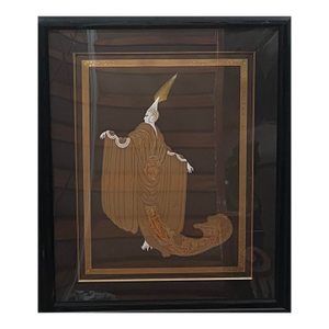 1980s Erte’s Cape a La Russe, Hand-Signed Limited Edition of Serigraph