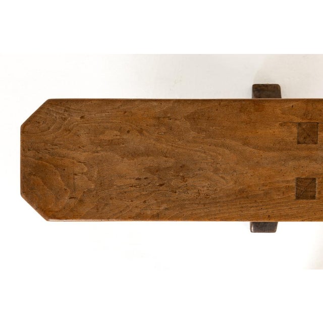 19th Century French Hall Benches, Set of 2 For Sale - Image 9 of 12